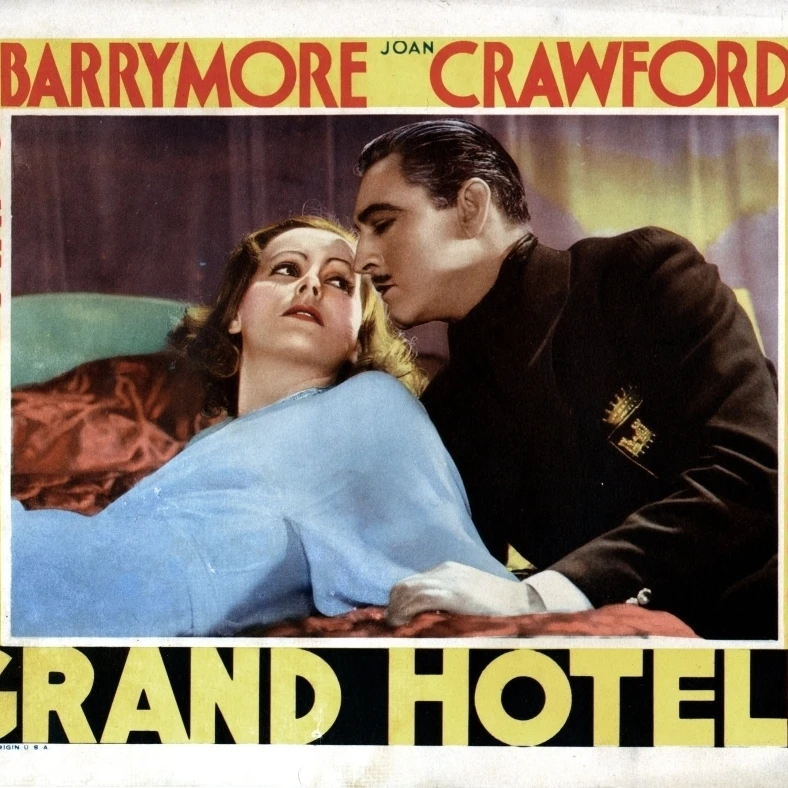 Grand Hotel From Left Greta Garbo John Barrymore 1932 Movie Poster Masterprint (28 x 22)