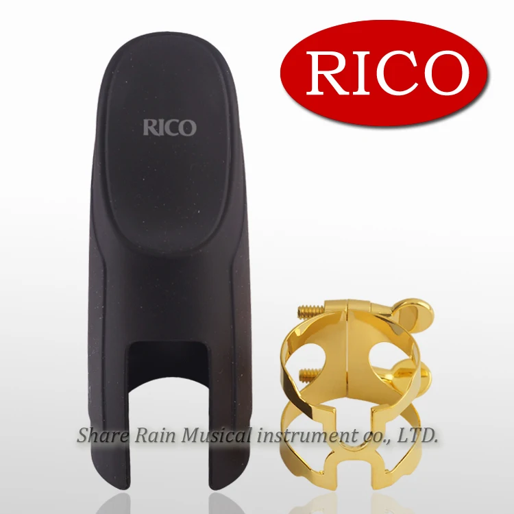 Американский RICO tenor жесткий резиновый бакелитовый мундштук позолоченный H модель