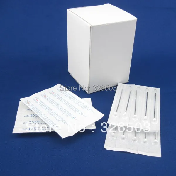 

Lot Of 100PCS/Box 20G Sterile Steel Body Piercing Needles Supply PNA-20G