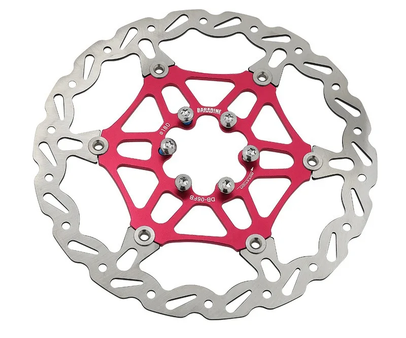 Baradine Light Weight Colorful Bike Floating Disc Brake Rotor (6)