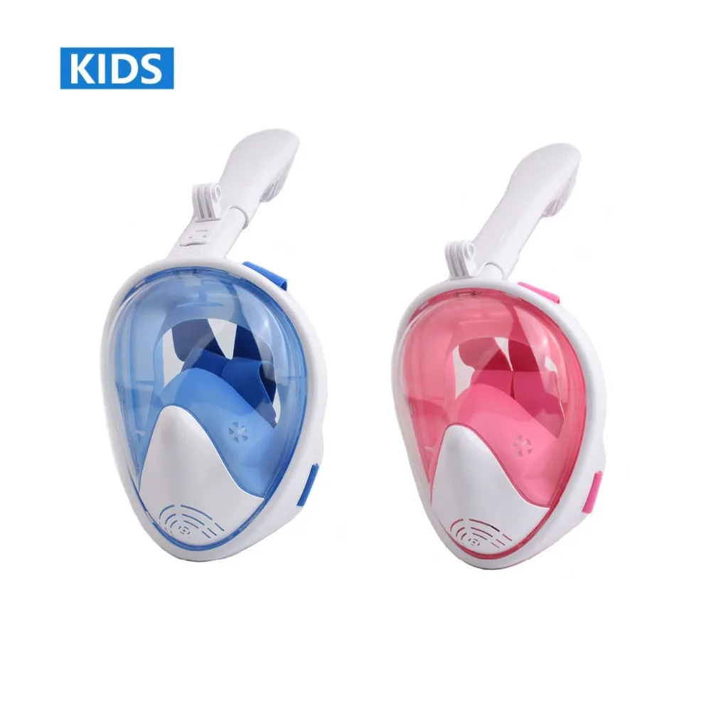 

Kids Folding Snorkeling Diving Mask Full Face Anti Fog Swim Snorkel Goggles Children Scuba Mergulho Sea Swimming Equipments