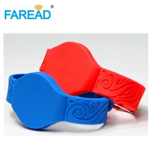 X100pcs 125 кГц T5577 браслет регулировщик RFID браслет с блокировкой