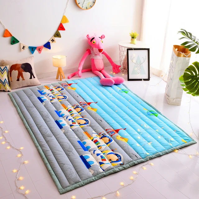 Colorful Play Mat 140*185CM Large Playmat Thickening Baby Kids Rug