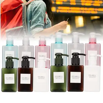 

Perfume Bottle 4 Types 3pcs/Set Portable Reusable Empty Makeup Spray Bottle Lotion Cream Container Kit Refillable Perfume