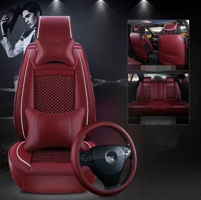 Best качество! Полный комплект чехлы сидений автомобиля для Toyota Mark X 2016 2009 дышащие
