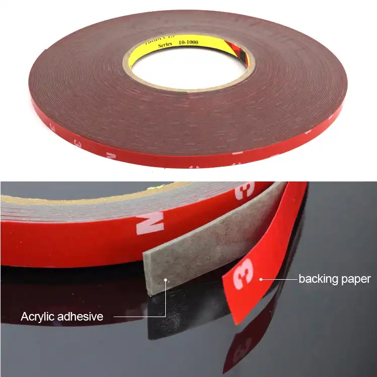 8mm Super Sticky Car Double-sided Clear Acrylic Foam Tape Adhesive Universal CC