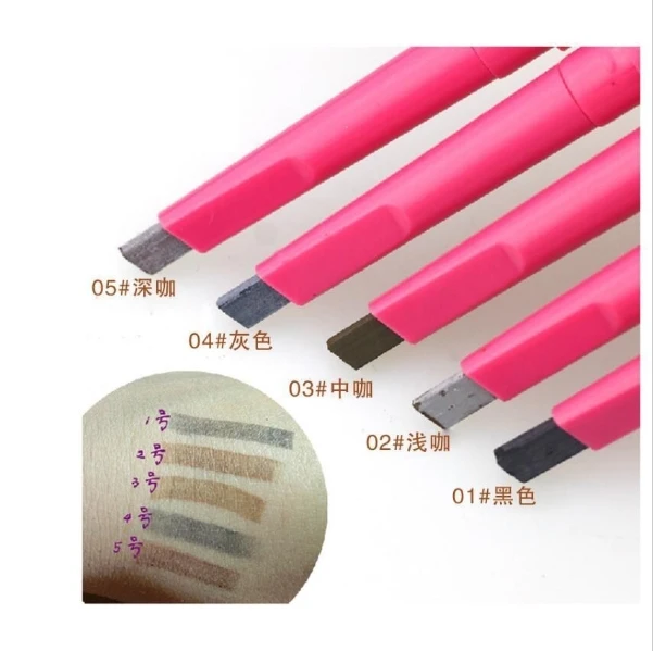 

Eyebrow Pencil Pen Makeup Fine Eyebrow Pomade Gel Enhancer Waterproof Make Up Cosmetic Natural Eyebrow Gel With Brush 70