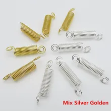 10 шт./упак. Золотой/Серебряный спиральная завивка волос оплетка дредлок бусины кольца трубки манжеты заколки для волос Подвески удлинители