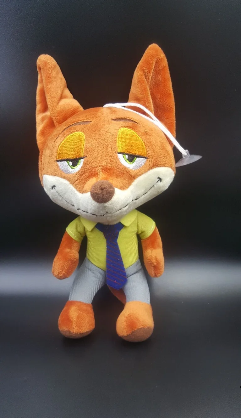 

Suunytad 25CM/1PCS Crazy Animal City Utopia Metropolis Zootopia Fox Rabbit Plush Toys