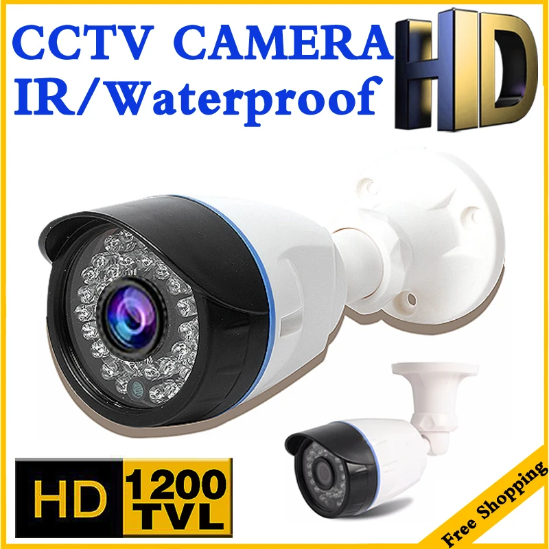 

3.28BigSale Cmos 1200TVL Hd Cctv Camera Out indoor Waterproof ip66 IR-CUT 36Led Night Vision Video monitoring security vidicon