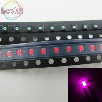 

1000pcs/Lot 0805 Pink LED SMD/SMT Chip lamp beads 3.0-3.2V Ultra Bright Light Emitting diode Applicable to all kinds of toys DIY