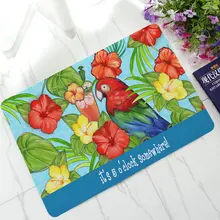 Высокое качество, мультяшный дверной коврик, красочный ковер с птичьим деревом для гостиной, входной дверной коврик, противоскользящие ковры для детской спальни