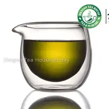 Двойной стенкой ясно Стекло ча хай Чай кувшин 120 мл
