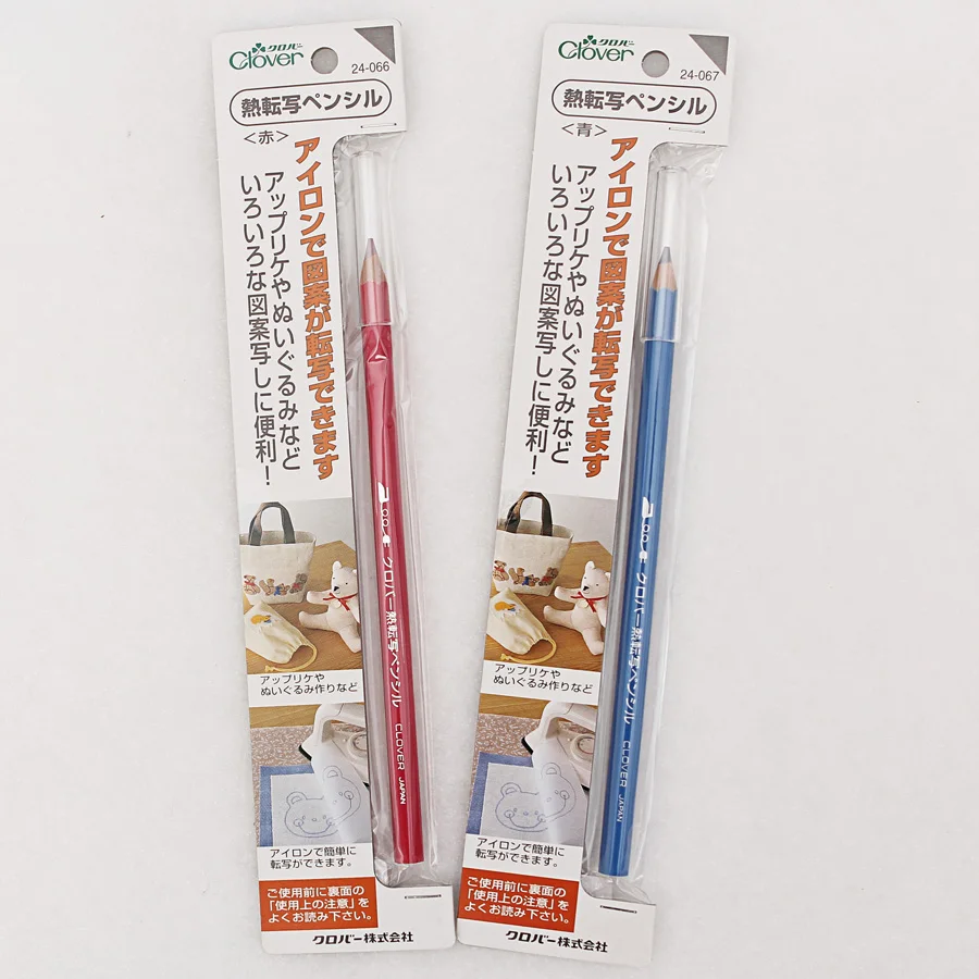 

2019 Limited Promotion Solid Thermal Transfer Pencil Copy Pen (red / Blue) 24-066, 067 Japan Imported Patchwork Tool Cola