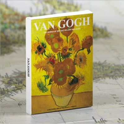 Винтажная картина в стиле Van Gogh, 30 листов/партия, открытки/Открытки/карты желаний/модный подарок|postcards vintage|card cardcards greeting | АлиЭкспресс