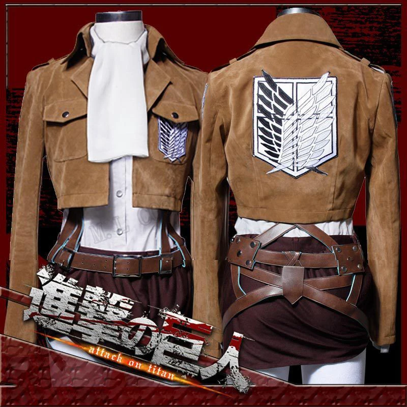 

Attack on Titan Scouting Legion Cosplay Costume Customized Suit