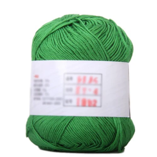 

50g Tencel Bamboo Cotton Yarn For Baby Grass Green
