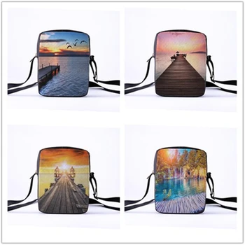 

Bags for women 2020 messenger bag landscape printing bags for Delicate purses Crowdale Customized bags 23x17x5cm