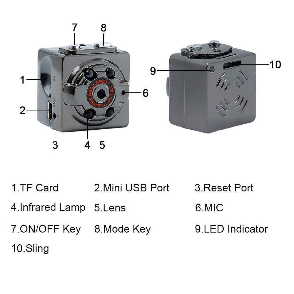MS SQ8 mini camera secret camera 006