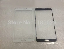 5pcs/lot Whole Sale grade A Outer glass Lens For Samsung Galaxy Note 3 mini White Black With Logo Free Shipping
