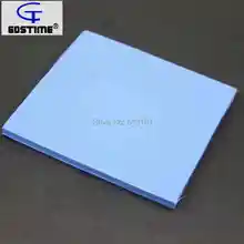 2PCS High Quality 100 x 100 x 5mm Computer Xbox Gray Silicone Conductive Thermal Pad 5mm 2PCS High Quality 100 x 100 x 5mm Computer Xbox Gray Silicone Conductive Thermal Pad 5mm