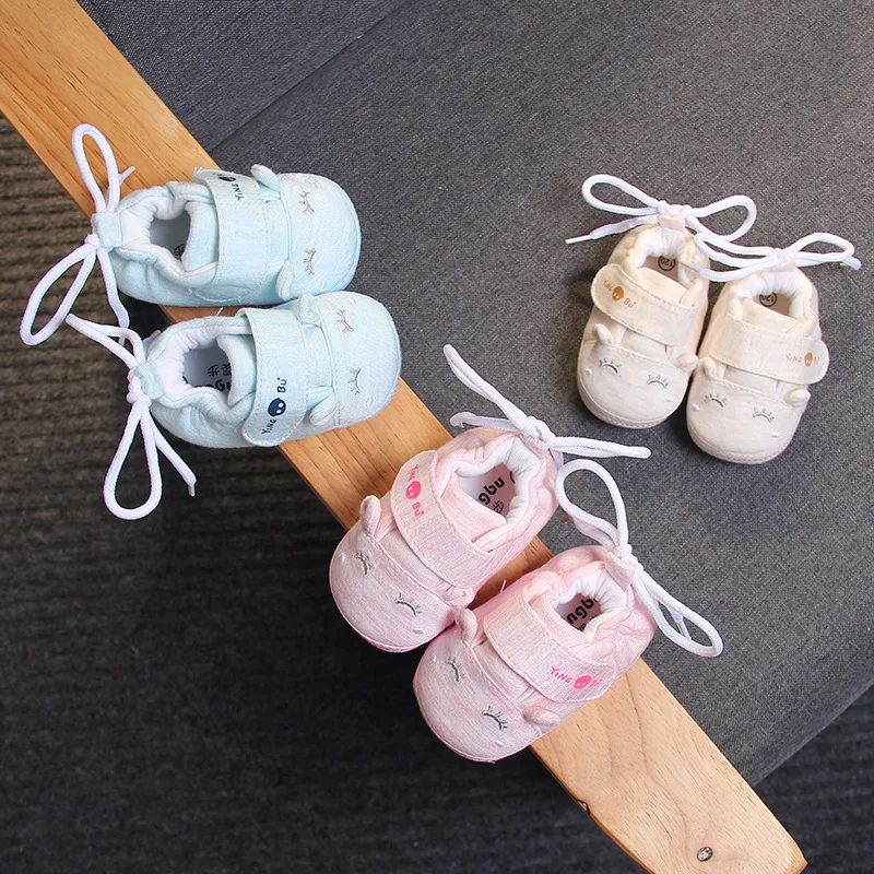 0 6 Months Infant Baby Toddler Shoes Autumn New Soft Bottom Shoes