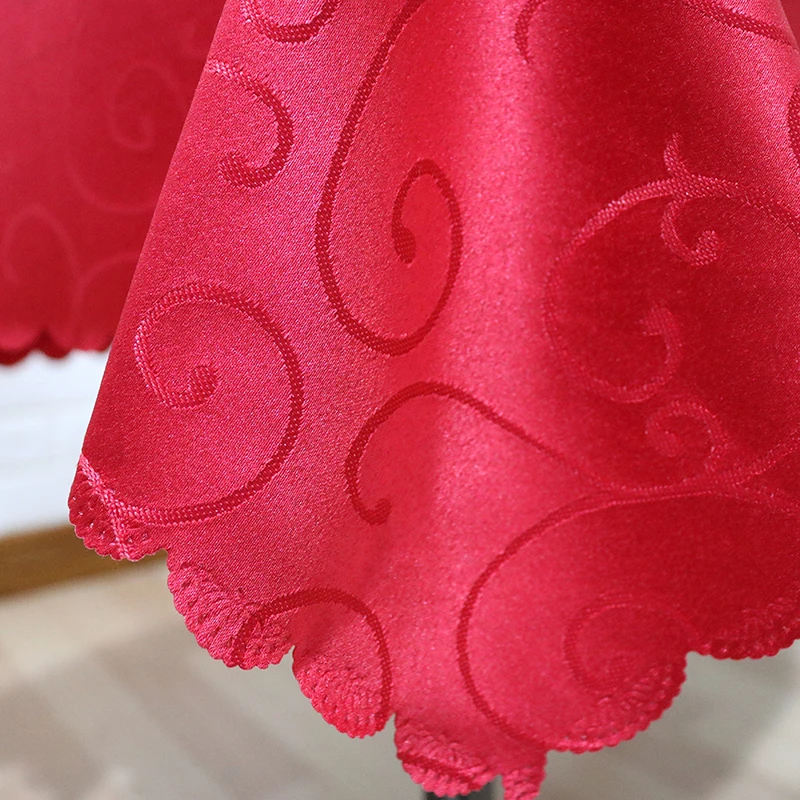  All sizes Jacquard printed flower tablecloth pattern checked tablecloth Rectangular Round banquet W