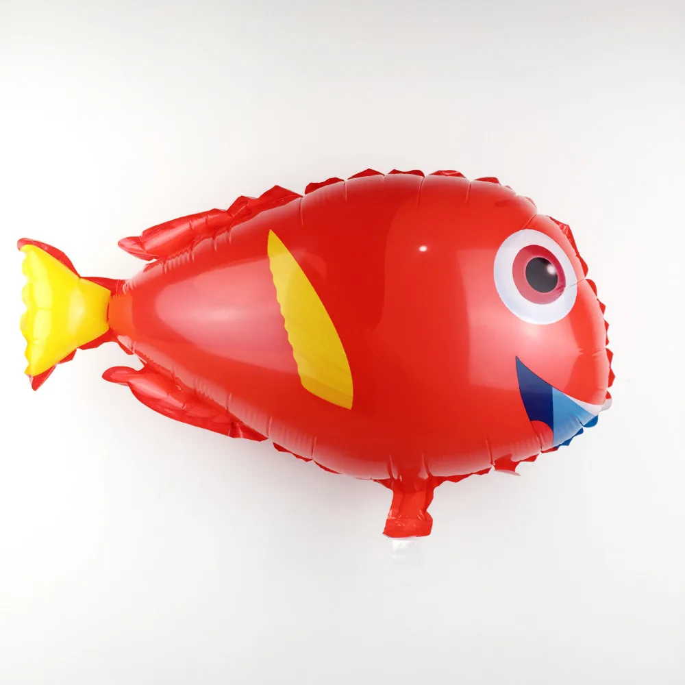 

XXPWJ 1pcs Free Shipping New cartoon fish aluminum balloon children's toys party birthday balloon wholesale T-046