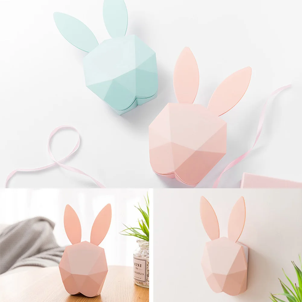 

Table Wall Rabbit Sound Thermometer Alarm Clock Decoration Led Night Light Digital Rechargeable