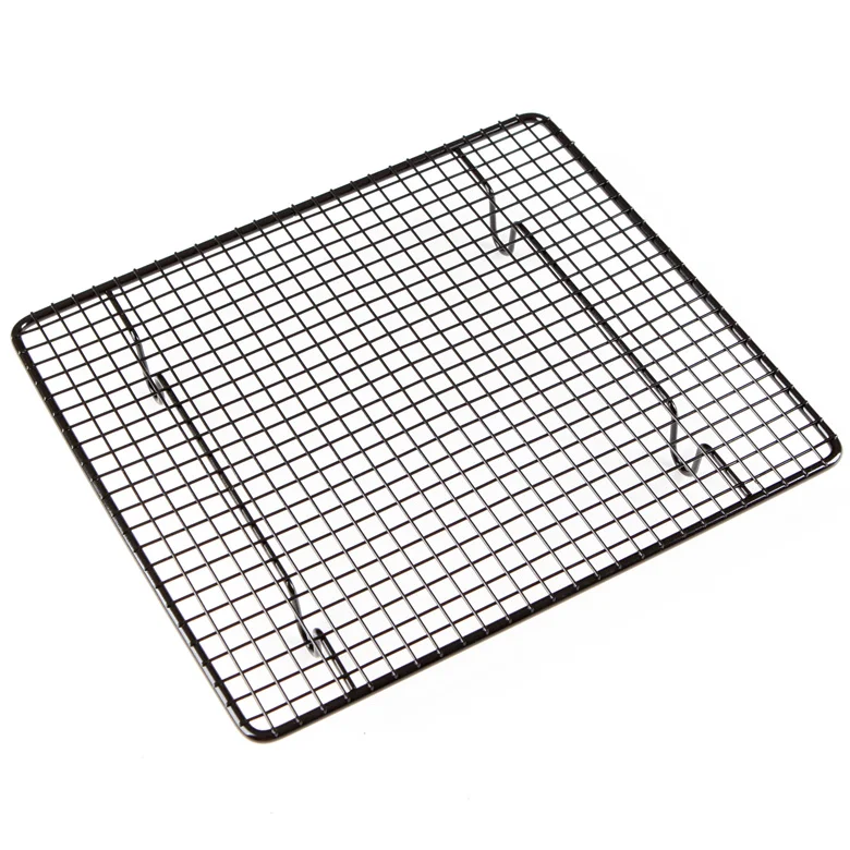 Non Stick Cake Cooling Rack Biscuits Drying Bread Buckle Net Non Stick Cake Cooling Rack Biscuits Drying Bread Buckle Net Short Design Baking Mat 26 23cm 2pcs Lot In Pastry Tools From Home