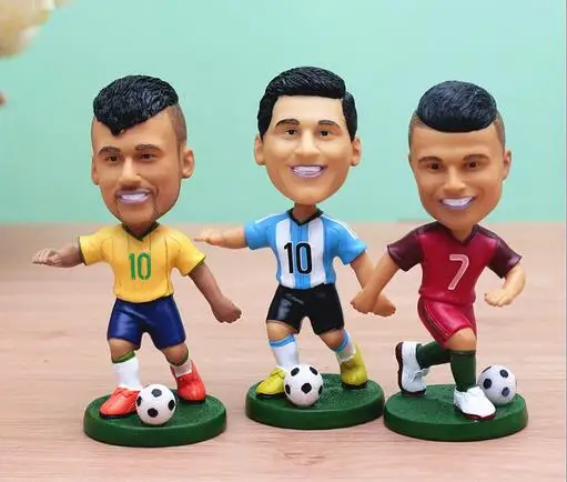 

Soccer World Cup real Madrid, Barcelona, messi, neymar star doll presents a birthday gift model