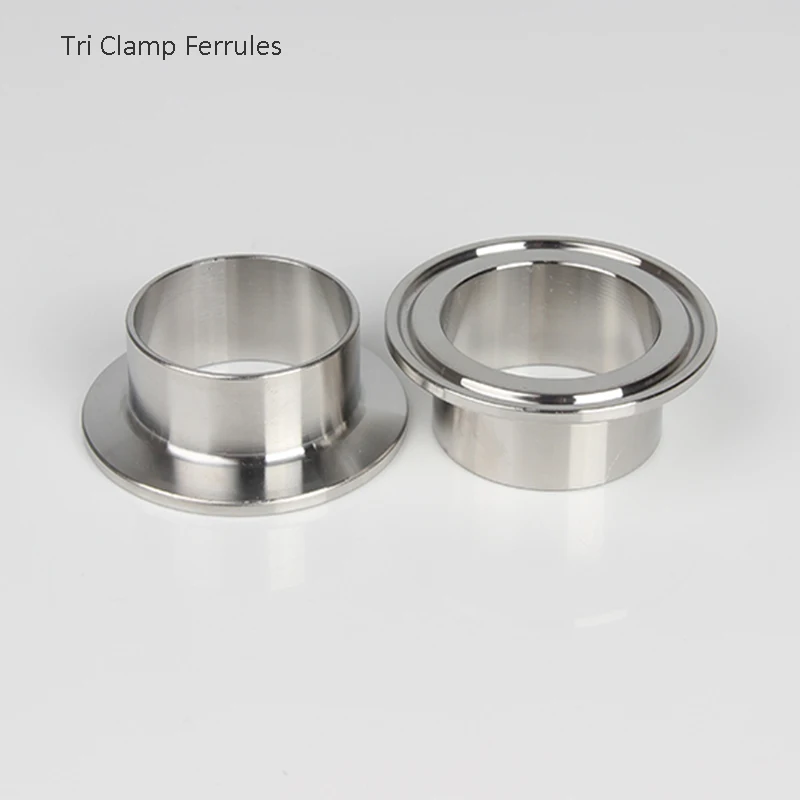 2 1/" 3" " 5" " L = 21 мм санитарная нержавеющая сталь наконечник Tri Clamp, SS304 сварной наконечник соединение для тройной муфты