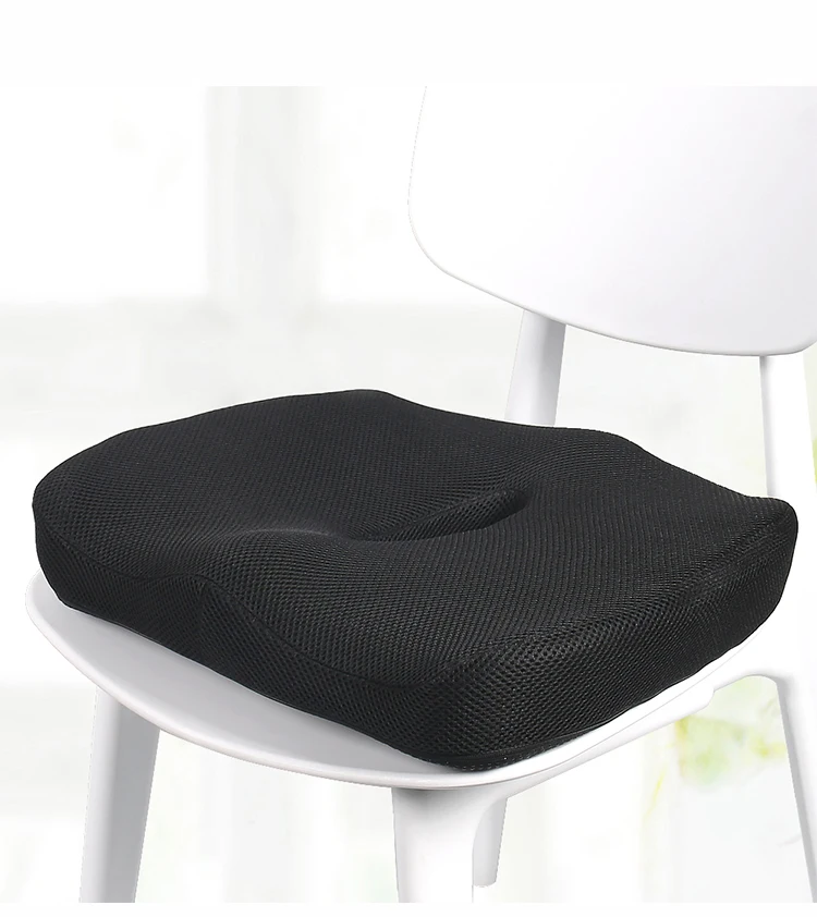 Smelov эргономичный копчик ортопедическое кресло подушка мягкая пена памяти офисное домашнее автомобильное сиденье Подушка для облегчения боли черный