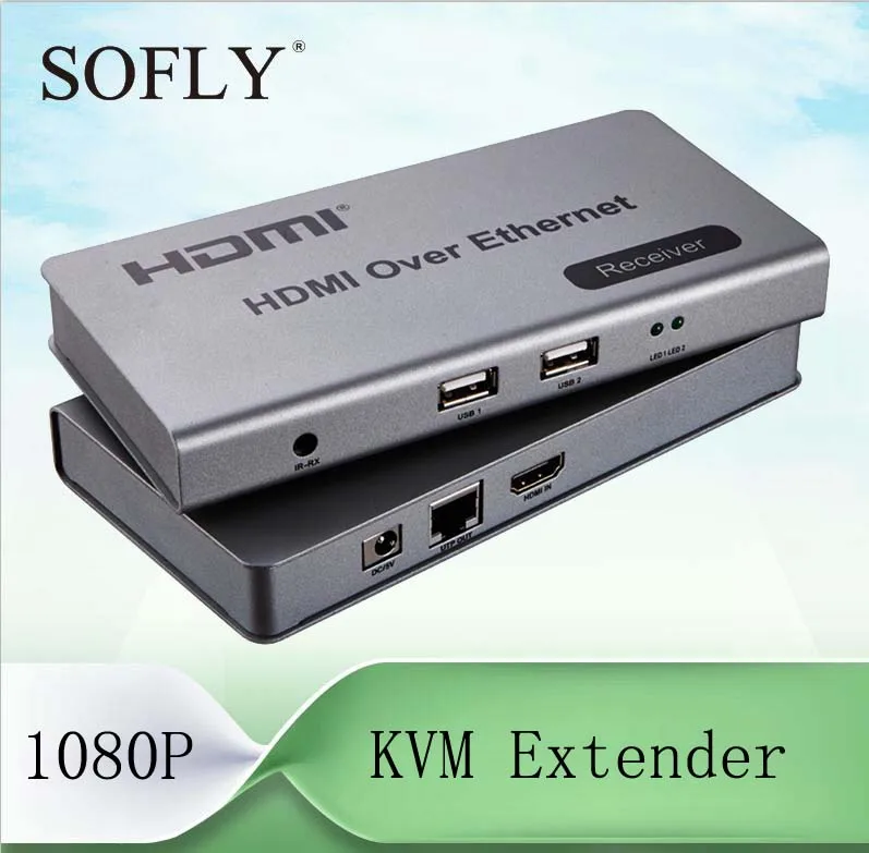 HDMI extender 120m over IP KVMin Home Theatre System from Consumer