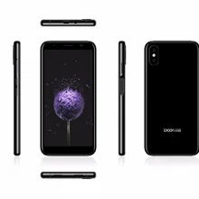 DOOGEE X55 5,5 ''Android 7,1 смартфон 16 Гб отпечатков пальцев ID MTK6580 четырехъядерный 3g WCDMA мобильный телефон