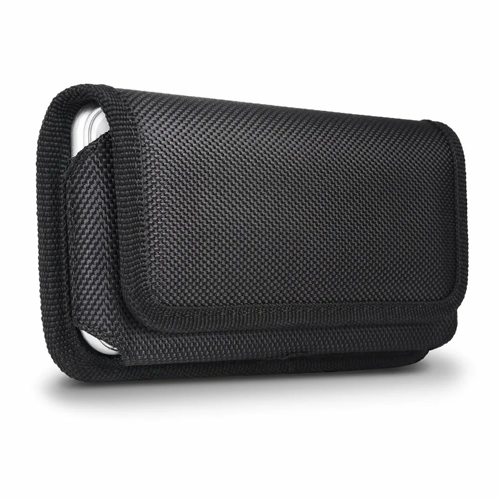 

Universal Waist Bag Pouch Case Magnetic 5.5 inch Horizontal Phone Belt Holster Clip for LG G6/G5/G4, LG X5, LG X Mach, LG VISTA