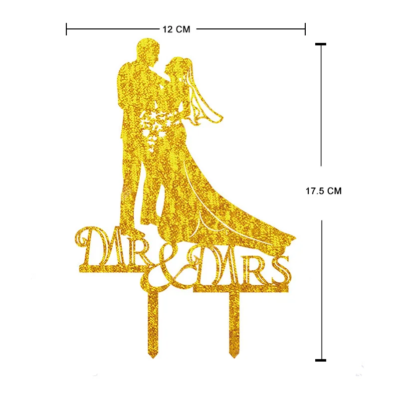 Tronzo свадебный торт Топпер невеста жених Mr Mrs Свадебные украшения акрил черный торт топперы Свадебные вечерние принадлежности для взрослых