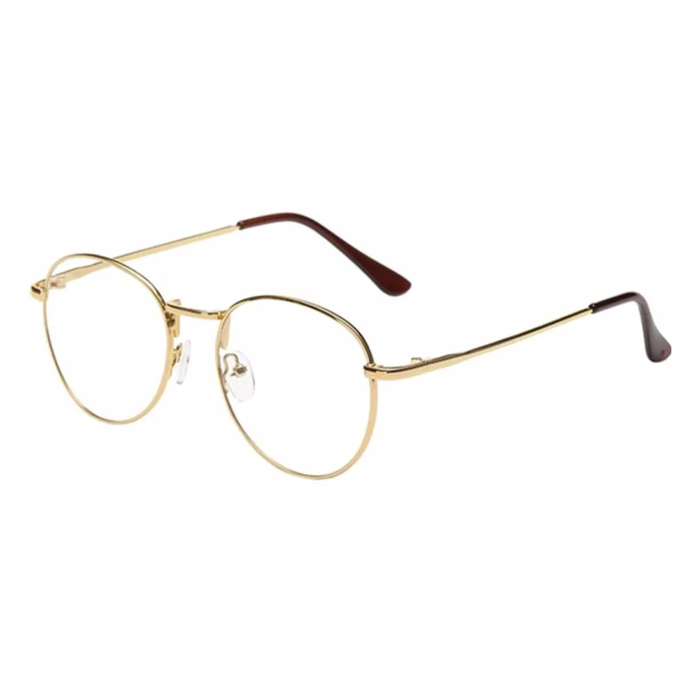 Korean Metal Frame Anti radiation Nearsighted Eyeglass Myopia Glasses 1