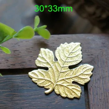

Free Shipping -15 pcs Leaf Metal Sheet,30*33mm,Handmade Excellent Leaf Sheet,Made of Copper,Vintage Findings