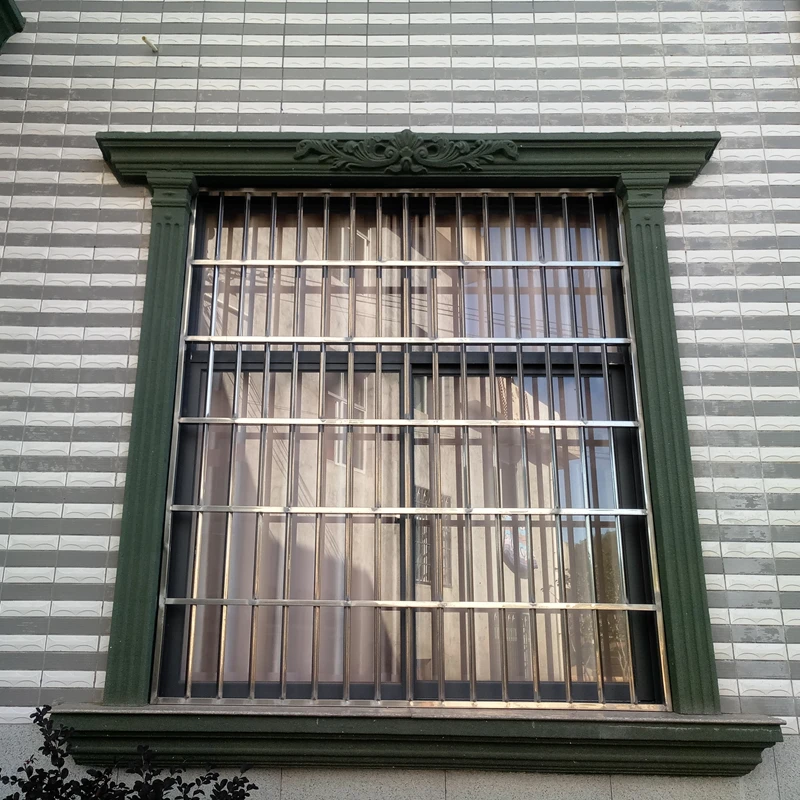 Durable ABS Plastic Square Column Window Border Mold, Concrete Door Frame Mould, Exterior Wall Decor, 200*300cm/ 78.74*118.11in