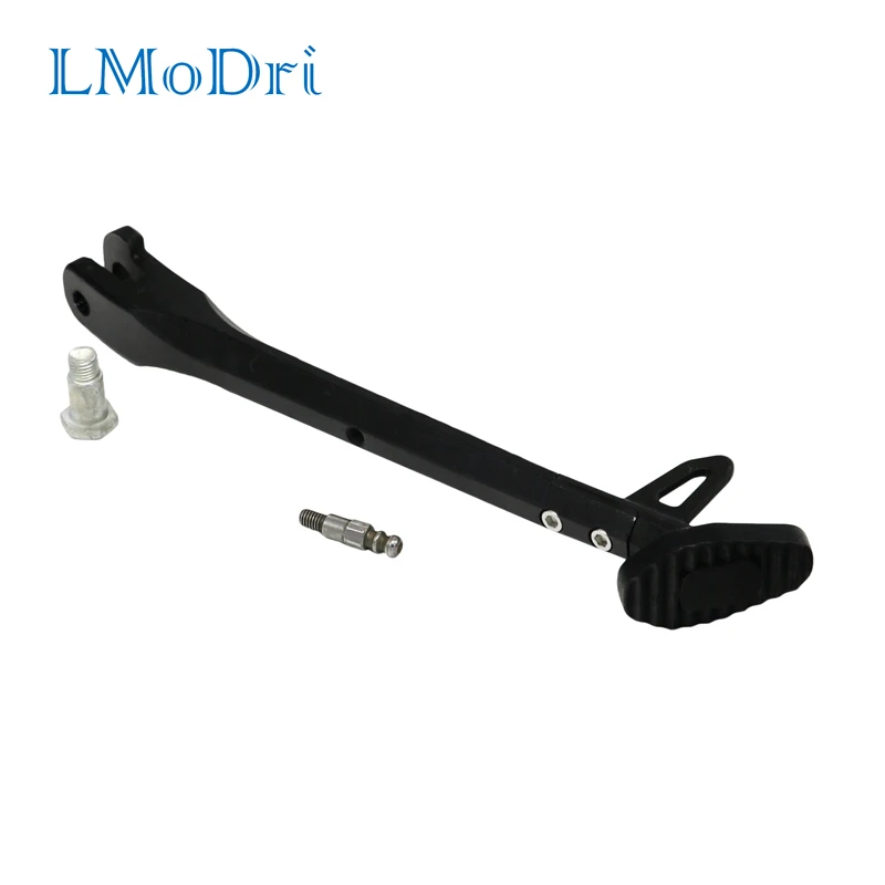 

LMoDri Motorcycle New Kickstands Motor Scooter Modified Foot Bracket Kickstand 4 Color Aluminum Alloy Motorcycle Side Stands