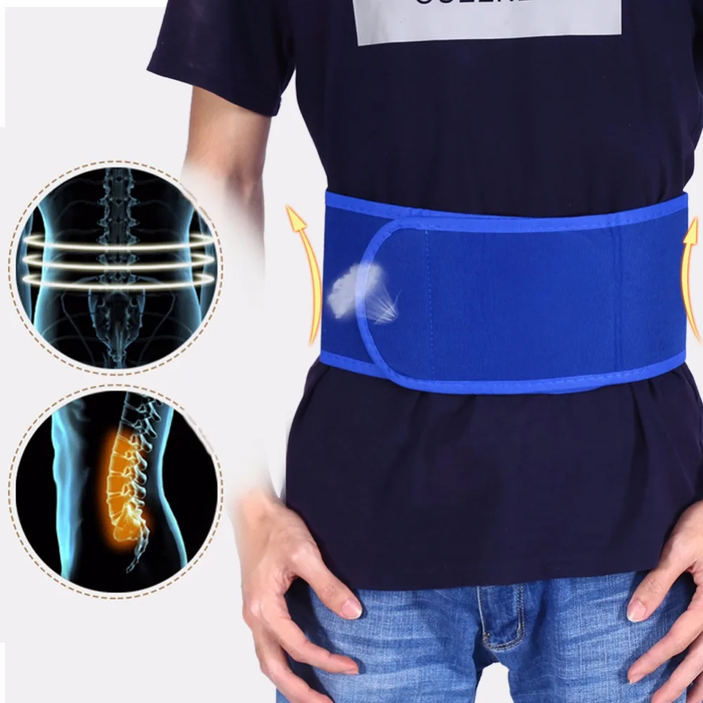 

Tourmaline Self-heating Waist Brace Band Belt Magnetic Therapy Men Women Support Breathable Lumbar Back Brace Shaper Cummerbunds