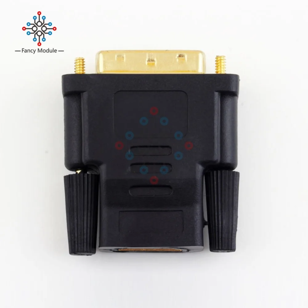Адаптер DVI HDMI двунаправленное подключение Позолоченный разъем для ПК ноутбука
