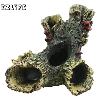 

1 Piece Resin Large/Small Size Rockery Stone Fish Tank Landscaping Aquarium Decoration Rockery Mountain Hiding Cave Pet Supplies