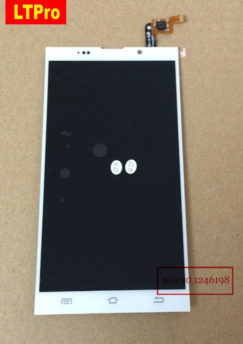 

LTPro Top Quality Tested Working Full LCD Display Touch Screen Digitizer Assembly For JIAYU G6 White Black Mobile Replacement