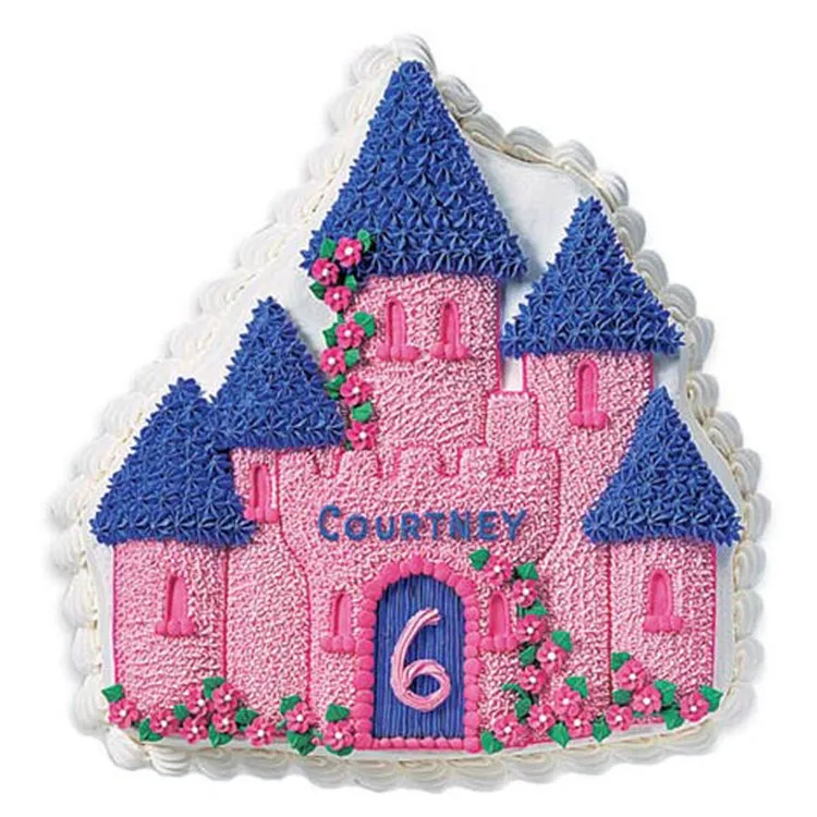 Ancient Castle House Metal Cake Mold Cake Pan1