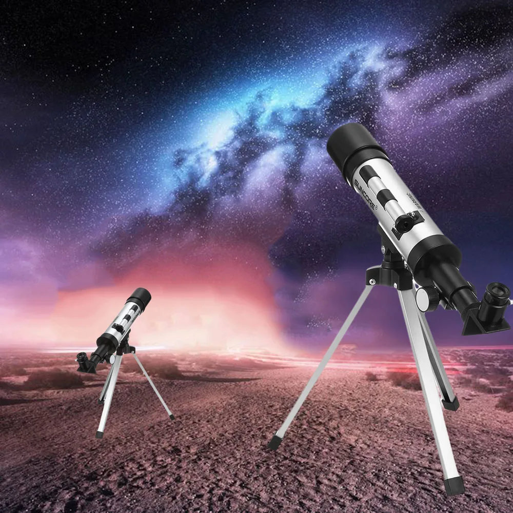 Prix SUNCORE 2018 F36050 Zoom Extérieur Monoculaire Télescope Caméra Espace Télescope Astronomique avec Trépied Support de Téléphone Longue Vue