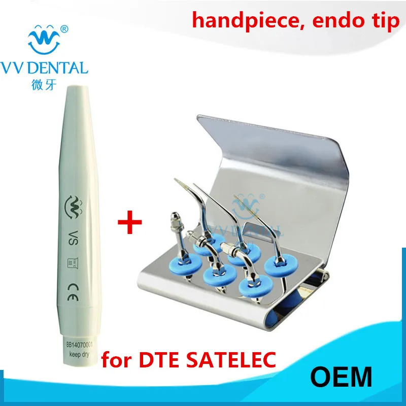 Dental Ultrasonic Scaler Handpiece Endodontic Ultrasonic Tips For Satelec,dte, Gnatus Dental