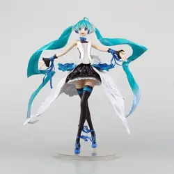 23 см Hatsune аниме Мику Коллекционная фигурка ПВХ игрушки для Рождественский подарок с розничной коробкой