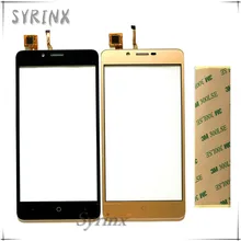 Сиринкс с 3 м клейкие ленты мобильного телефона сенсорный экран Экран Сенсор для Leagoo Kiicaa Мощность Сенсорный экран дигитайзер Передняя стеклянная панель с объективом